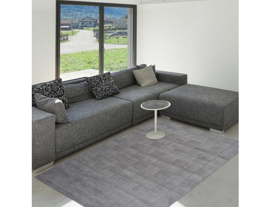 Tapis Grand Dimensions Luzern Gris 140 X 200 Cm Tapis De Salon