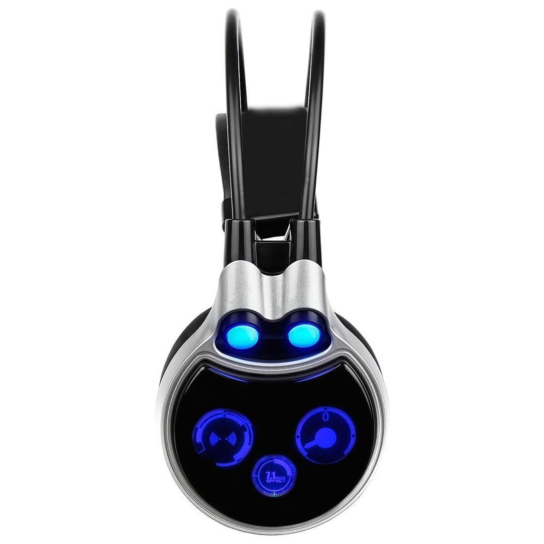 Casque Gamer Pc USB 7.1 Surround Haut-Parleur 50Mm Micro Rétractable LED  YONIS - Yonis