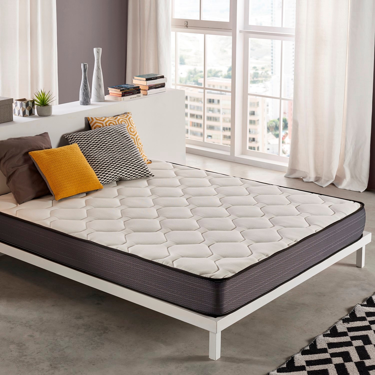 SurMatelas 200x200 en Mousse à Mémoire de Forme - Matelas No Stress