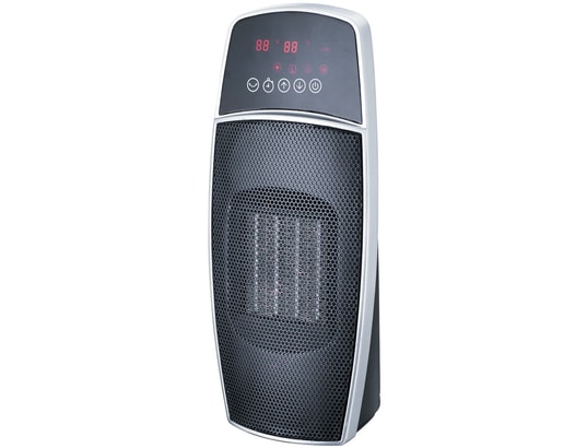 Radiateur Soufflant Céramique Compact - Caldo Trendy - 1800 W - Gris