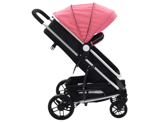 poussette 2 en 1 rose
