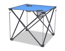 Icaverne - Catégorie matériel de camping Mobilier de camping pliable 5 pièces Bleu acier 45 x 45 x 70 cm ICAVERNE MA-22CA282ICAV-8G5MQ Icaverne - Catégorie matériel de camping Mobilier de camping pliable 5 pièces Bleu acier 45 x 45 x 70 cm ICAVERNE MA-22CA282ICAV-8G5MQ