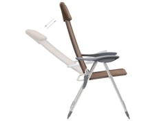Icaverne - Sélection de matériel de camping Chaises de camping pliables 2 pièces Aluminium marron ICAVERNE MA-22CA282ICAV-LE5FQ Icaverne - Sélection de matériel de camping Chaises de camping pliables 2 pièces Aluminium marron ICAVERNE MA-22CA282ICAV-LE5FQ