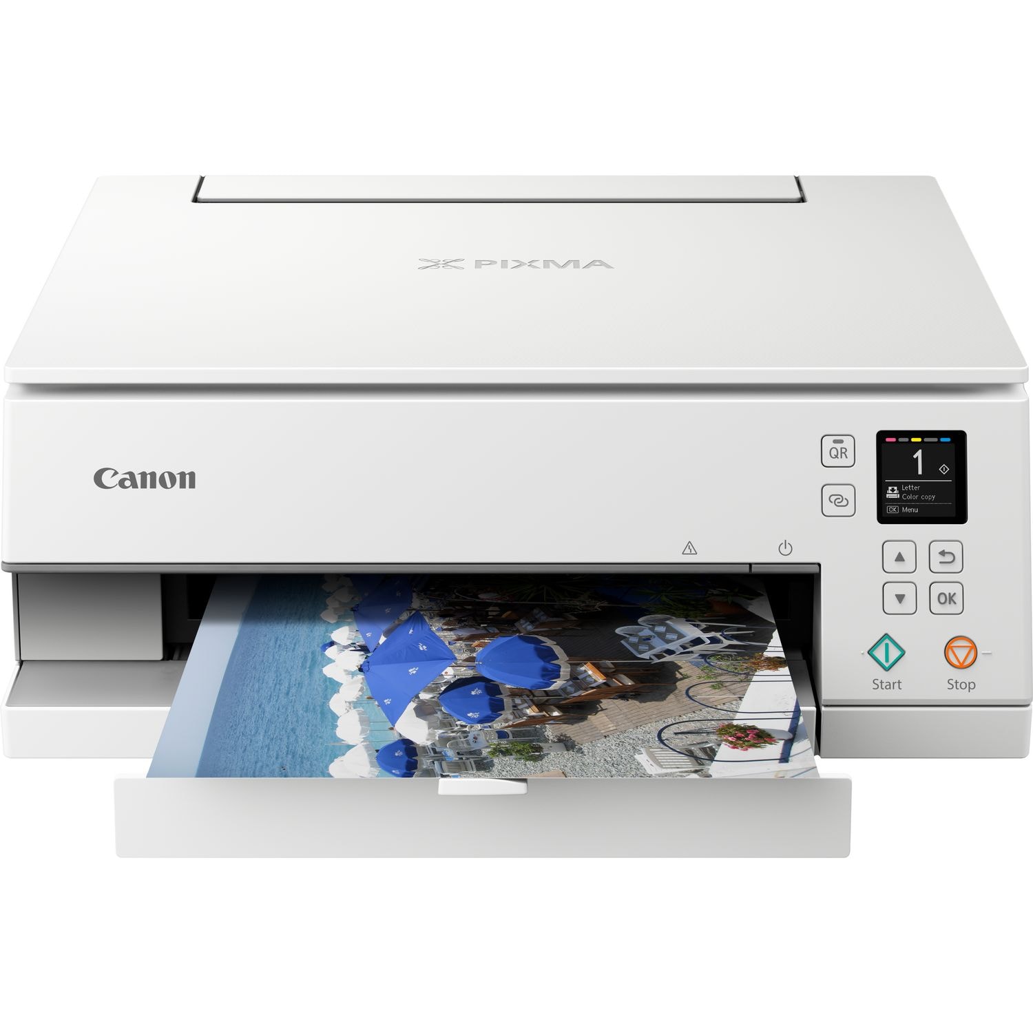 Canon PIXMA TS5351i Blanc - Imprimante multifonction - Garantie 3