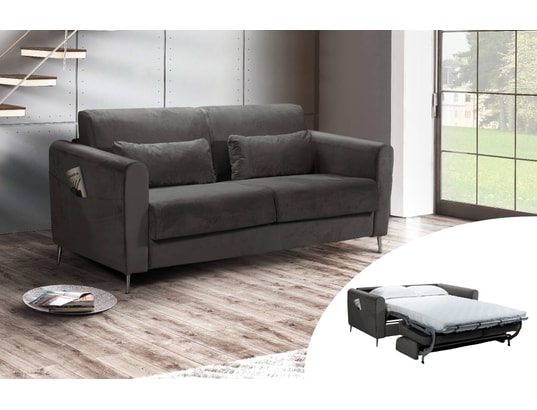 Owen Canape 3 Places Convertible Ouverture Express Couchage