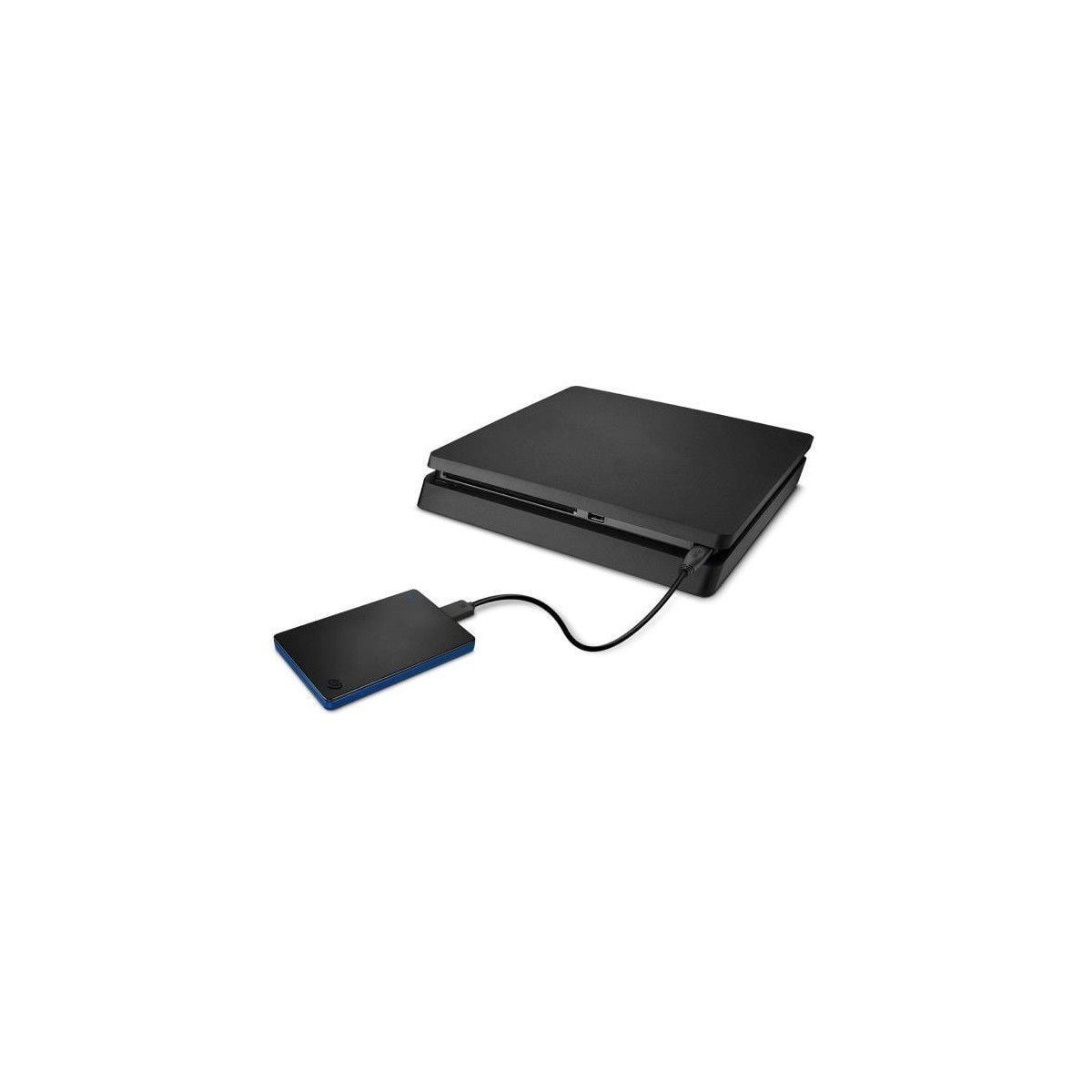 SEAGATE - Disque Dur Externe Gaming Playstation PS4 - 2To - USB 3.0 - Noir  et bleu (STGD2000400) sur notre comparateur de prix