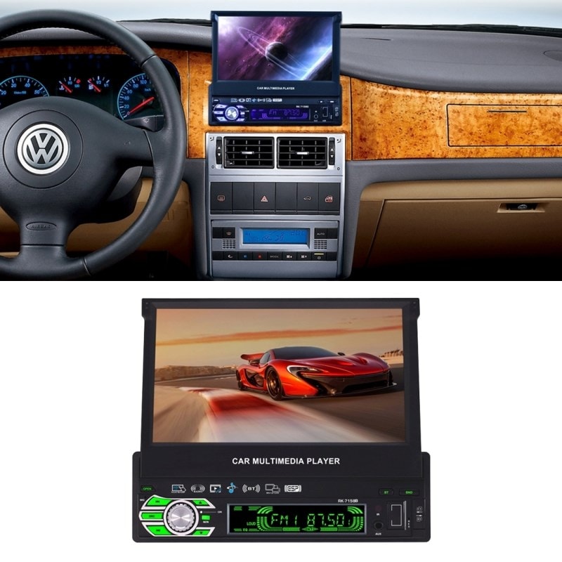 Autoradio GPS Bluetooth Navigation voiture stéréo lecteur MP5 Contrôle de l' écran tactile 7 USB SD - Cdiscount Auto