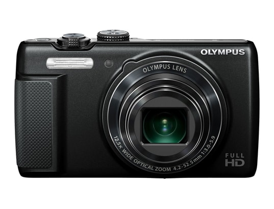 Housse étui Noir Pour Appareil Photo Olympus SZ-14 - Protection Rembourrée, étanche, Bandoulière Incluse