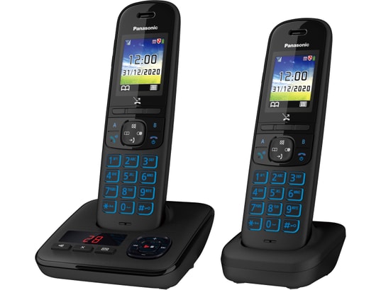 Panasonic KX-TGD310 Téléphone fixe sans fil Noir