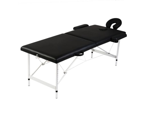 Splendide Massage Et Relaxation Ensemble Windhoek Table De Massage Pliante 2 Zones Noir Cadre En Aluminium Icaverne Ma 78ca596sple Gppwx Pas Cher Ubaldi Com