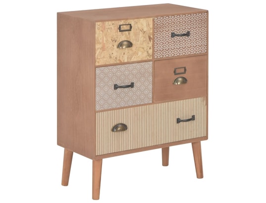 Moderne Armoires Et Meubles De Rangement Edition Paris Buffet Avec 5 Tiroirs Marron 60 X 30 X 78 Cm Mdf Icaverne Ma 78ca182mode Af6os Pas Cher Ubaldi Com