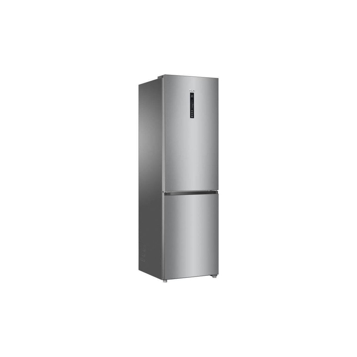 HAIER HRF-635CSHJ - refrigerateur combi no frost froid ventile - 340L - A+  - L 60 cm - silver HAIER
