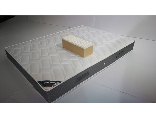 Lot de 2 matelas 80x200 x 20 cm souple + oreiller visco + 2 alèses