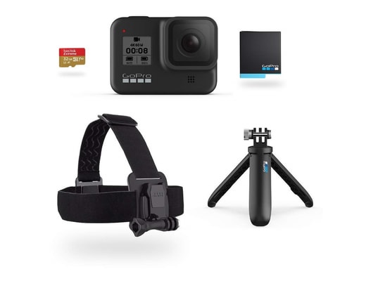 Kit GoPro Appareil photo sport GoPro HERO 10 Black + Accessoires