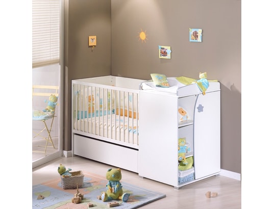 Lit évolutif SAUTHON Nao lit transformable XN101 60x120 Pas Cher
