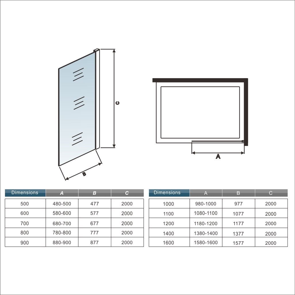 Aica Barre De Stabilisation 90cm Pour Paroi De Fixation Paroi De