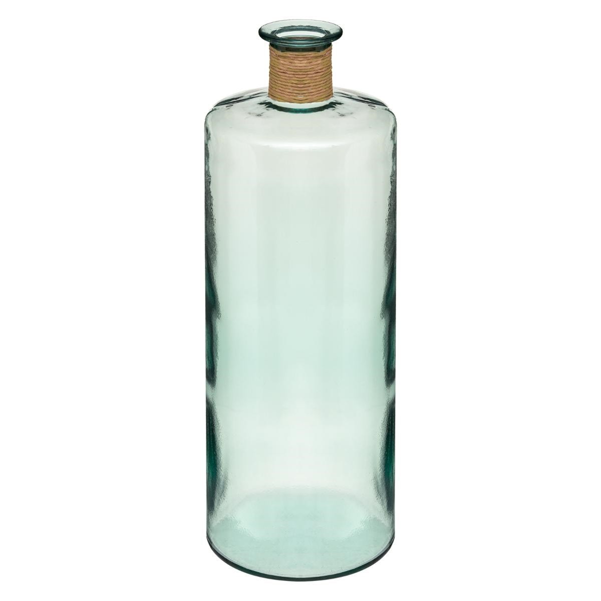 Vase paule en verre recycl h 75 transparent atmosphera