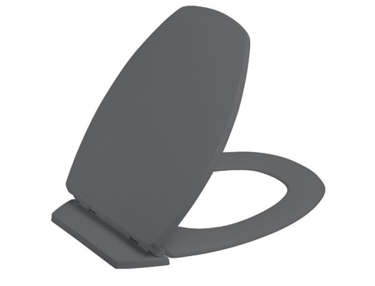 abattant wc gris anthracite - 819881 ALLIBERT Pas Cher - UBALDI.com