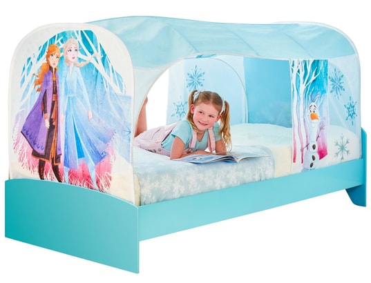 Tente de lit enfant motif Reine des neiges - Dim : 200 x 90 x 90cm
