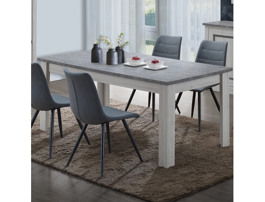 Table A Manger En Chene Clair Collection Century Homifab