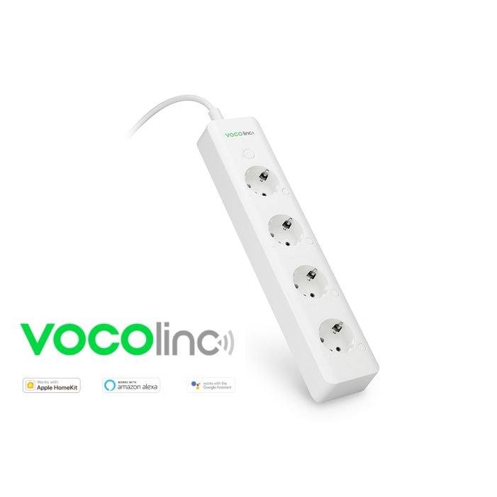 Prise connectée VOCOLINC VP2 Multiprises - Apple HomeKit, Alexa, Google Pas  Cher 