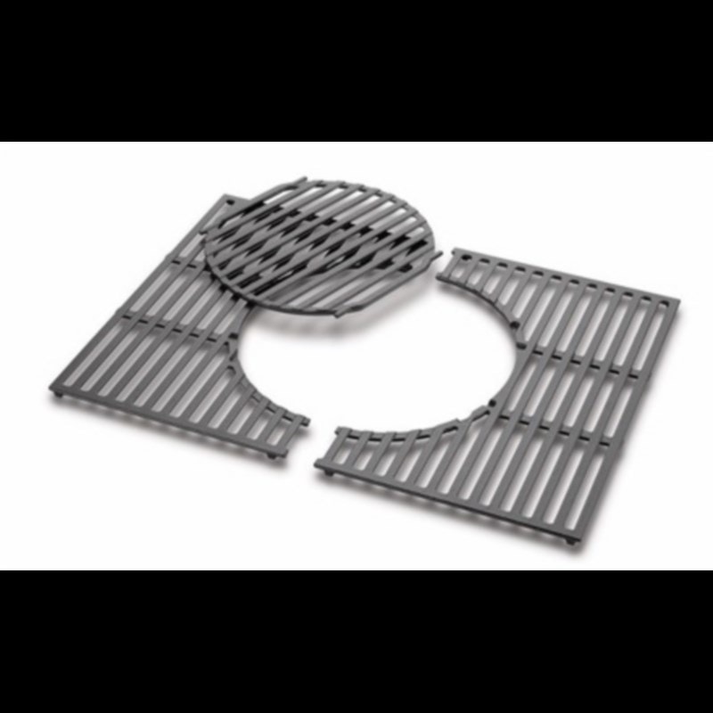 Grille barbecue er BBQ System en fonte email Spirit 300 WEBER