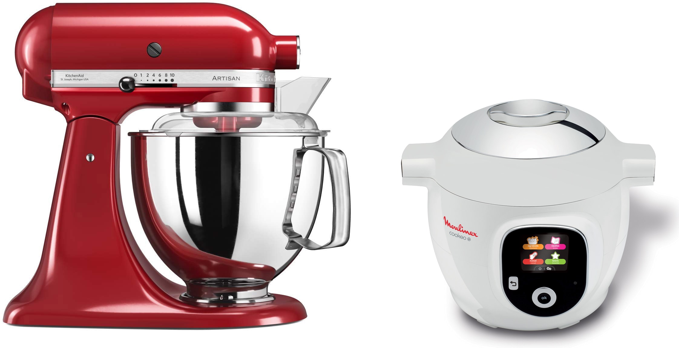 KITCHENAID 5KSM175PSEER + CE851110 Pas Cher Robot culinaire