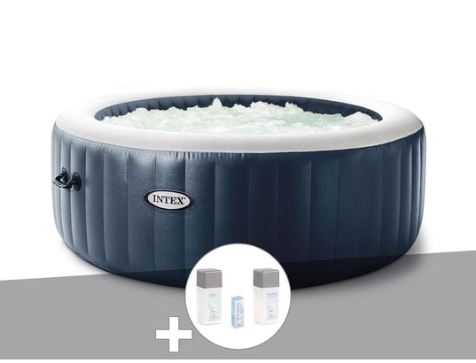 Spa gonflable rond Pure Spa 4 places Ø196cm 795L - INTEX - Mr.Bricolage