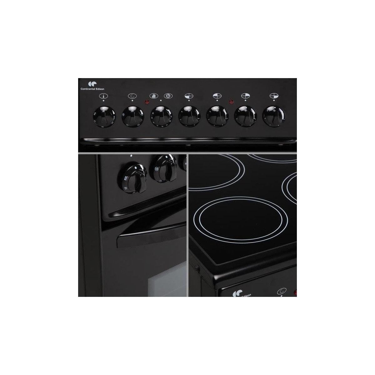 cuisini�re vitroc�ramique continental edison