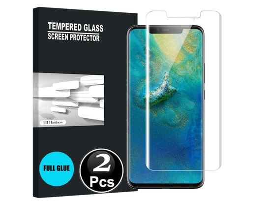 Huawei Mate 20 Pro Vitre protection d'ecran en verre trempé incassable  protection integrale Full 3D