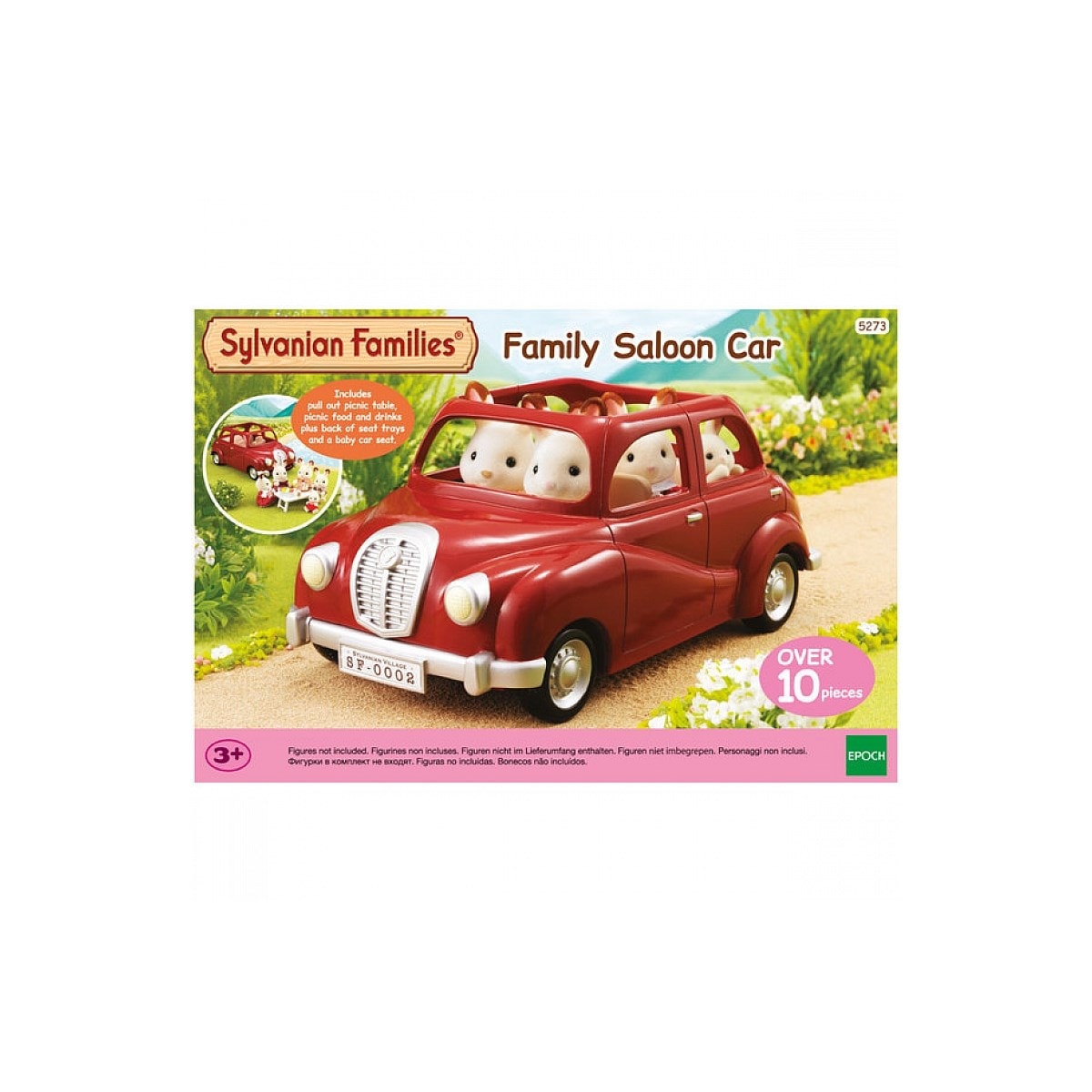 La voiture rouge  Sylvanian Families
