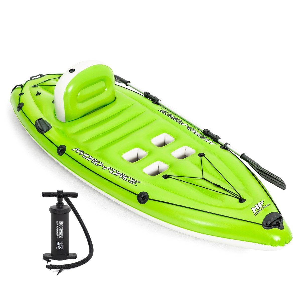 Kayak gonflable 1 place BESTWAY Koracle 270x100x57 cm poids max 150