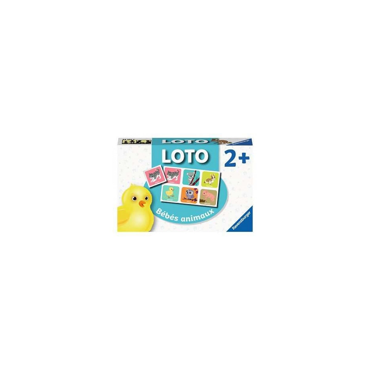 RAVENSBURGER Jeu Loto Bébés animaux pas cher 