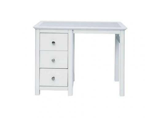 Bureau 3 Tiroirs En Bois Massif Blanc Avec Pierre Naturelle Bu096 Terre De Nuit Ma 69ca456bure N46li Pas Cher Ubaldi Com