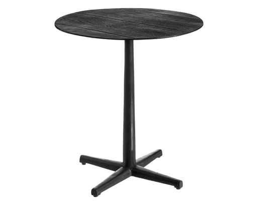 Table D Appoint Ronde Pillar Noir Hk Living