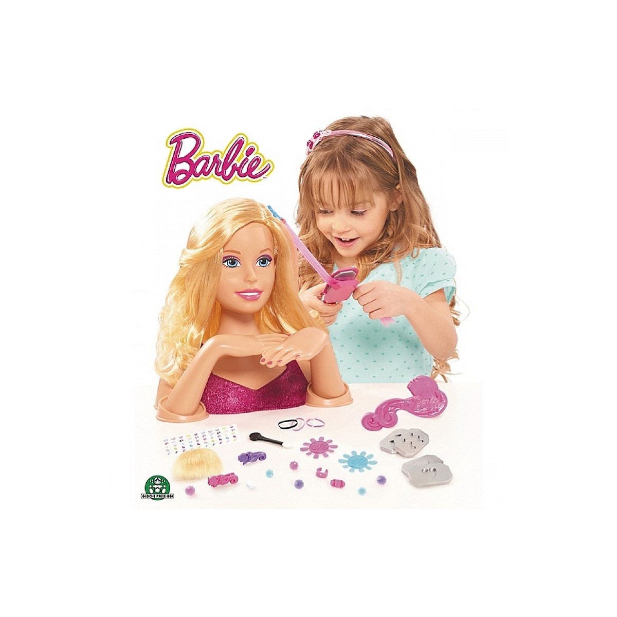 IMC TOYS Tête à coiffer Barbie pas cher 