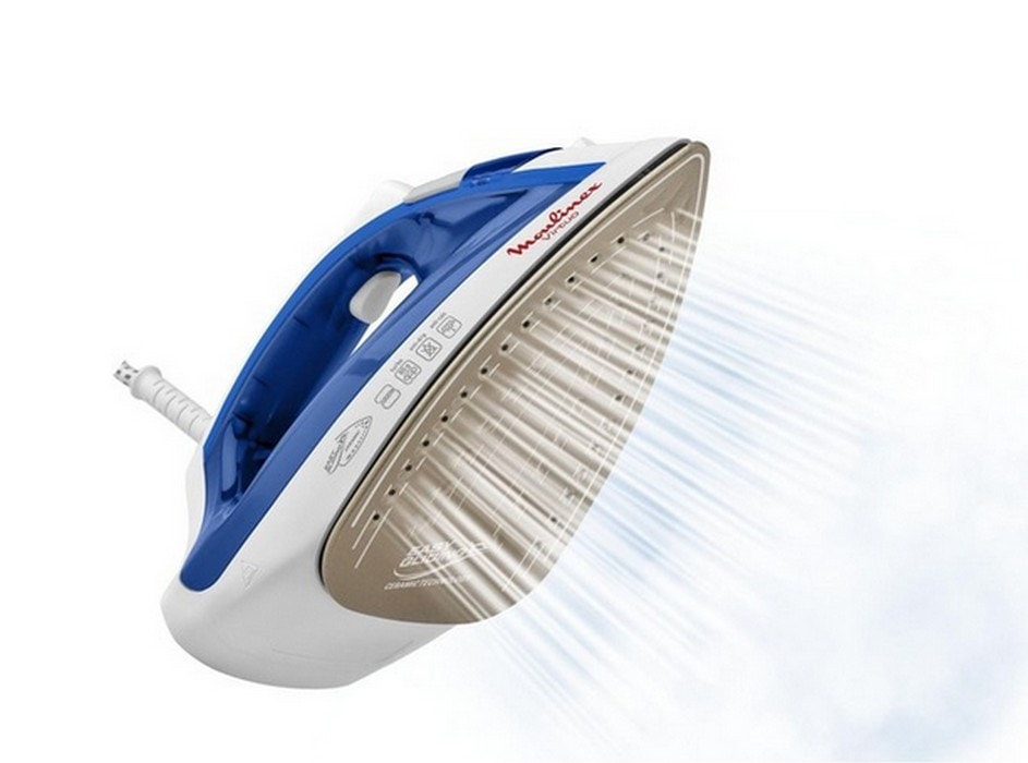 Fer à Vapeur Complet + Cordon pour Centrale Vapeur Purely & Simply Moulinex