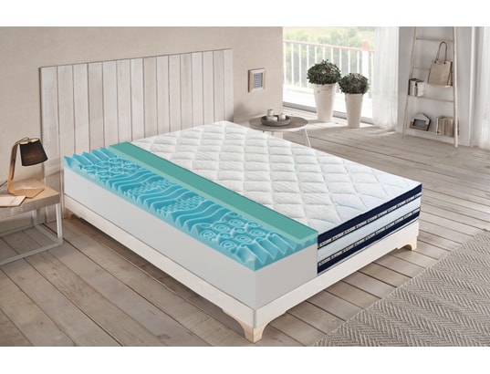 Matelas 90X200 à mémoire de forme 11 zones différenciées 28cm de