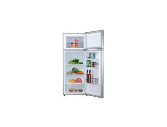 a+ 207 l - Froid Statique l 55 x h 143 cm réfrigérateur congélateur Haut Oceanic f2d207w Blanc 166 + 41 l 