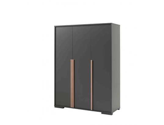 Armoire Enfant 3 Portes En Bois Anthracite Ar28 2 Terre De Nuit Ma 69ca194armo 4tuqe Pas Cher Ubaldi Com