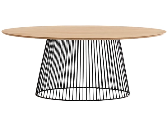 Table De Salle A Manger Lf Leska Table Ovale 200x110cm Pas Cher Ubaldi Com