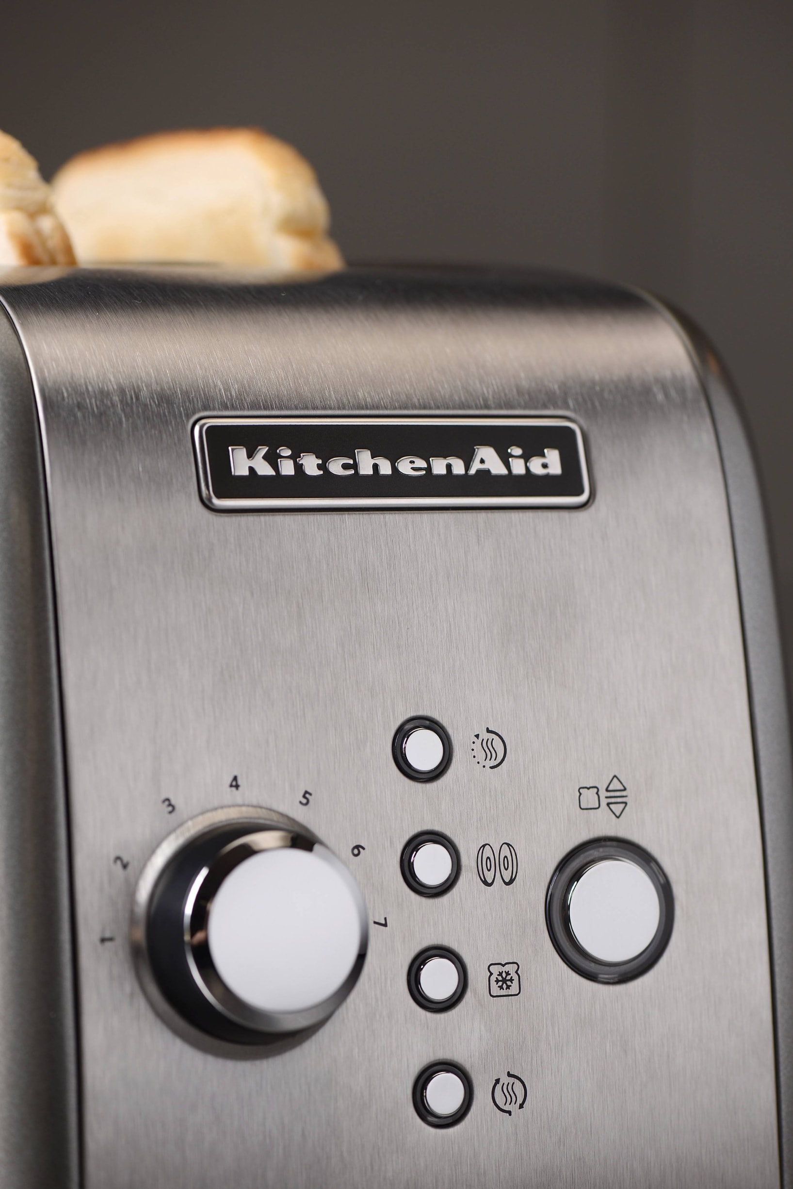 KitchenAid 5KMT221ESX grille-pain 2 part(s) 1100 W Argent