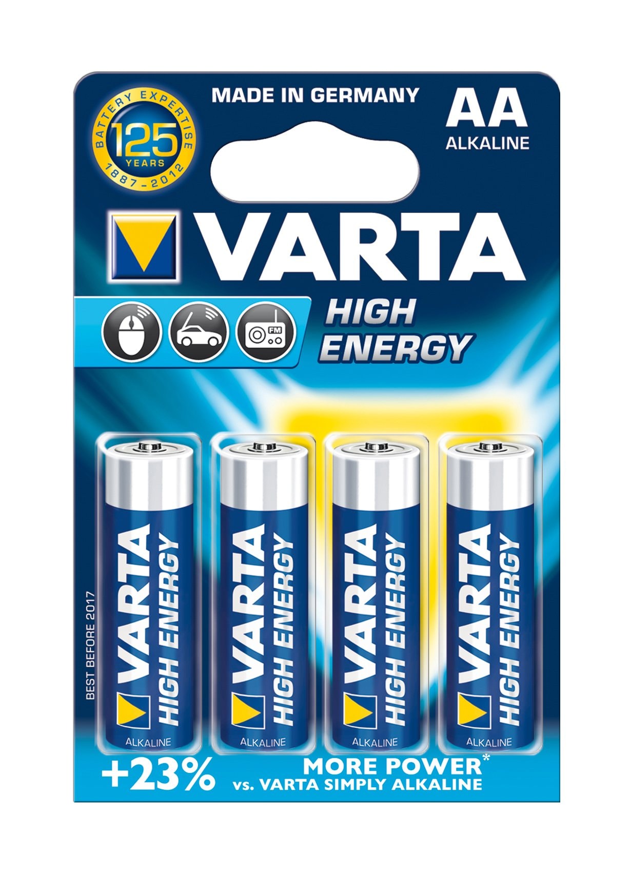 Piles AA High Energy - Varta - x4 Varta