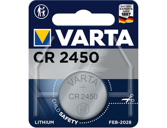 Pile Bouton au Lithium Varta CR 2450 CR2450 3 V 560 mAh