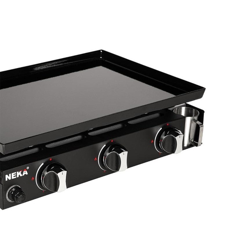 Plancha gaz 3 feux NEKA Pas Cher