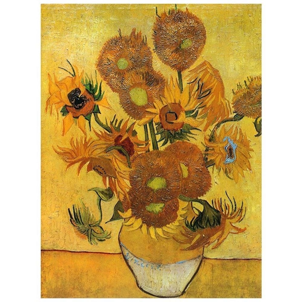 Tournesols Van Gogh Sauce Tomate Tableau, impression sur toile - les tournesols vincent van gogh - cm