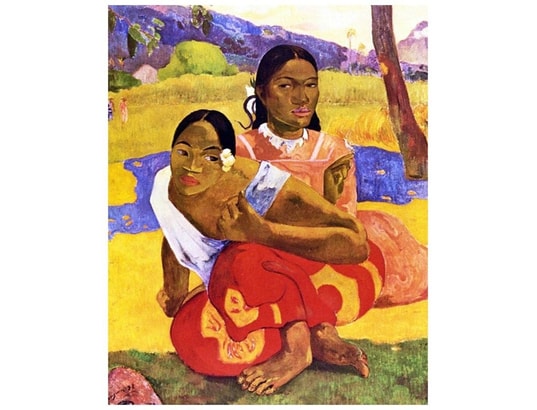 Tableau, impression sur toile - nafea faa ipoipo (quand te maries-tu ...