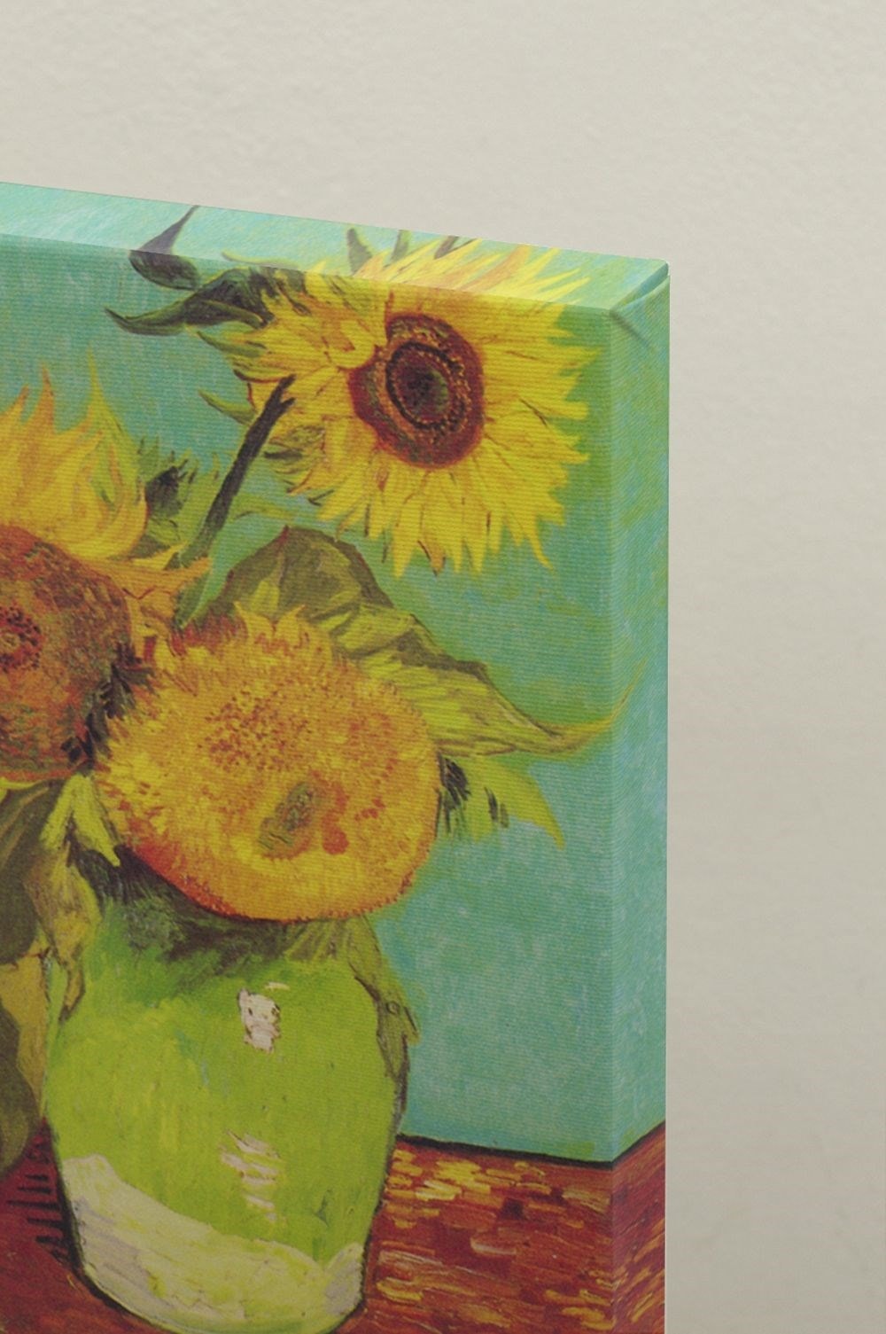Reproduction Sur Toile 'Tournesols' De Van Gogh - Neuf Sous Emballage - Décoration Murale Célèbre