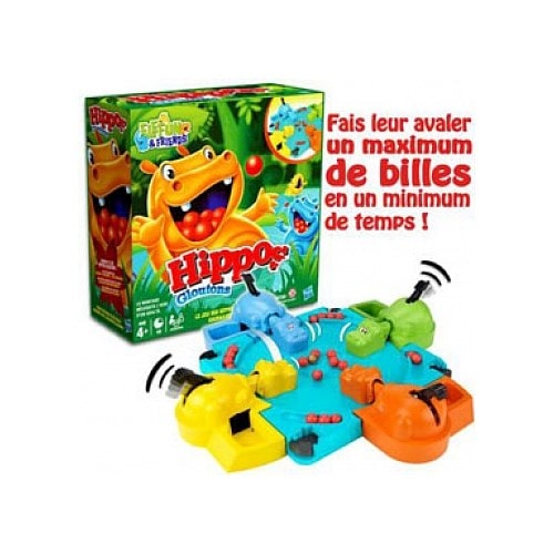Hippos gloutons - Jeu pour Enfants à partir de 4 ans - Hasbro Gaming