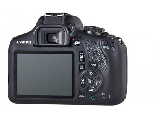 Appareil photo Reflex Canon EOS 2000D+EF-S 18-55 IS II+EF 75-300 f